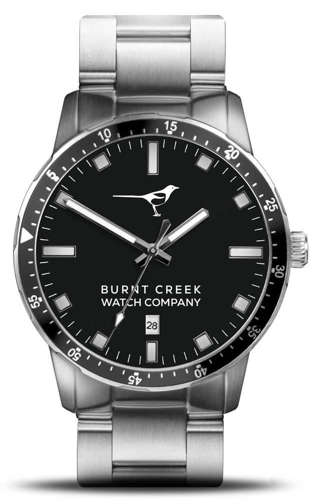 Sentinel Black - Stainless Steel Automatic