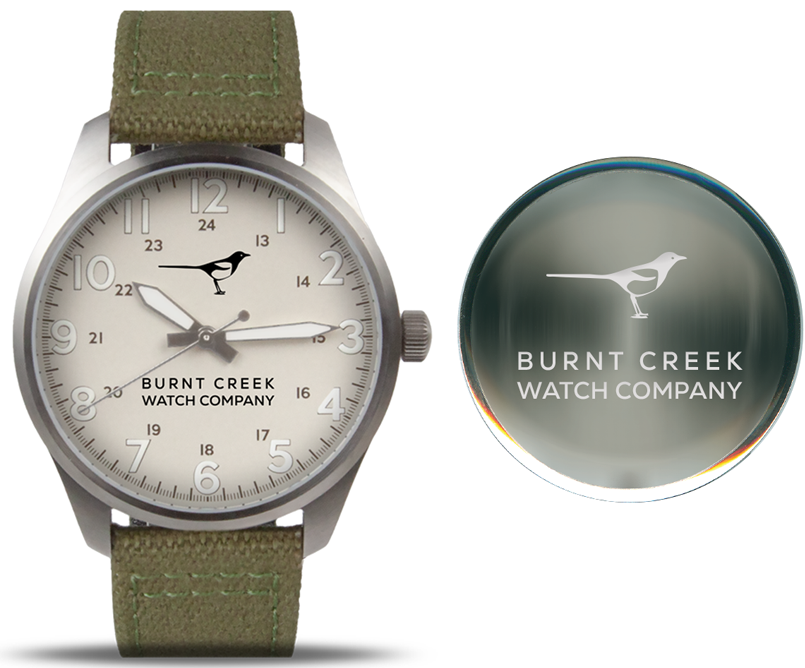 Plainsman - Swiss Ronda Quartz Field Watch – Burnt Creek Watch Company