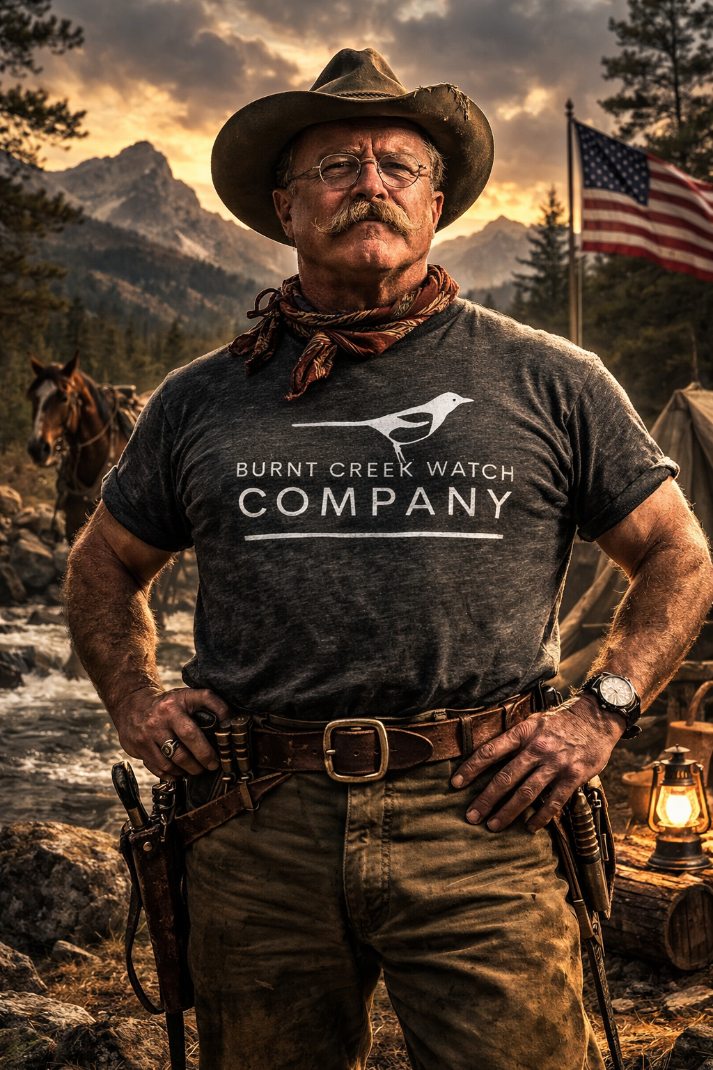 Burnt Creek Watch Co. Tripoly T-Shirt