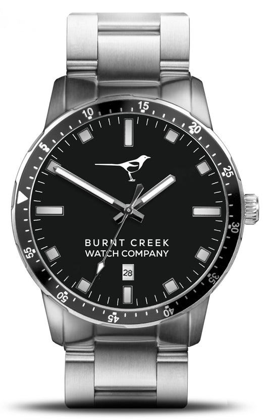 Sentinel Black - Stainless Steel Automatic